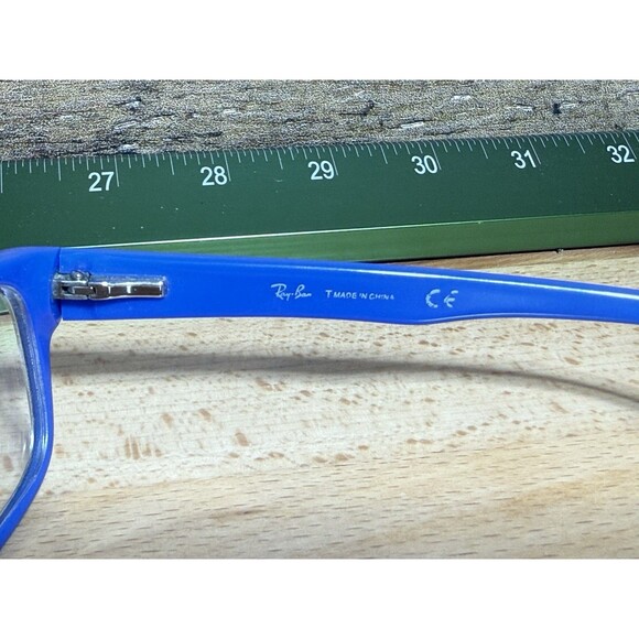 Ray-Ban Authentic Eyeglasses Black Blue Excellent Frames Only unisex - Picture 9 of 12